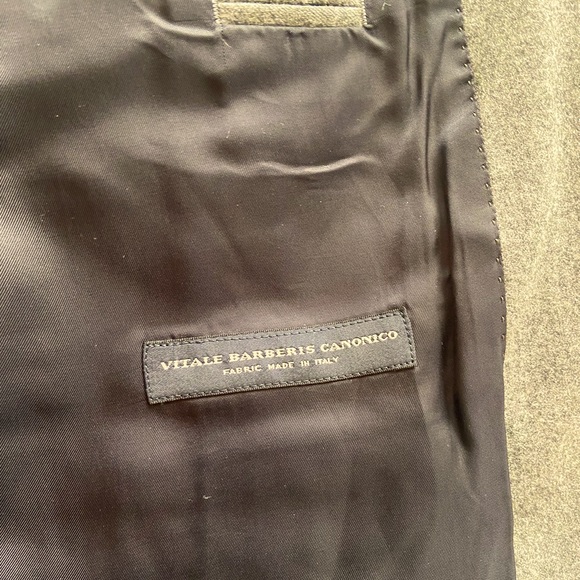 J. Crew Crosby Fit Grey Flannel Suit (Vitale Barberis Canonico Wool) (1 LEFT) - Picture 6 of 6